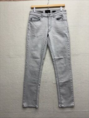 Outpost Makers | original taper Women's Slim Straight Jeans in Light Gray 31X32